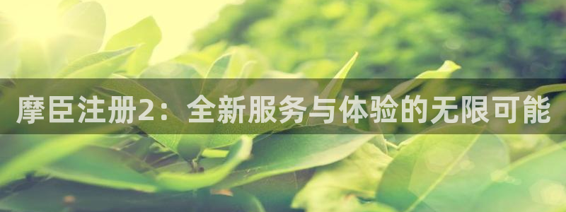 奇亿娱乐官网版下载：摩臣注册2：全新服务与体验的无限可能