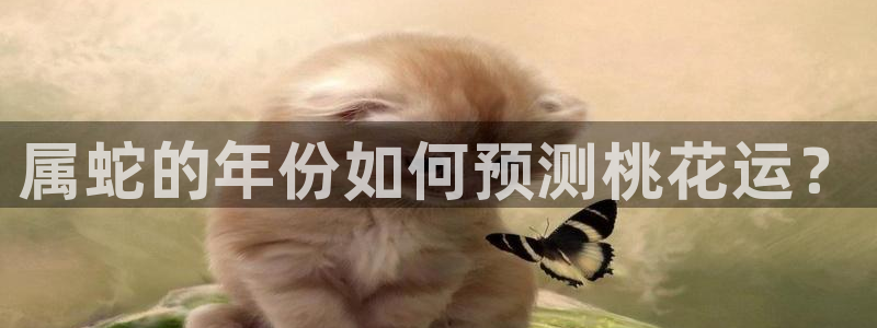 奇亿娱乐平台官网版最新：属蛇的年份如何预测桃花运？